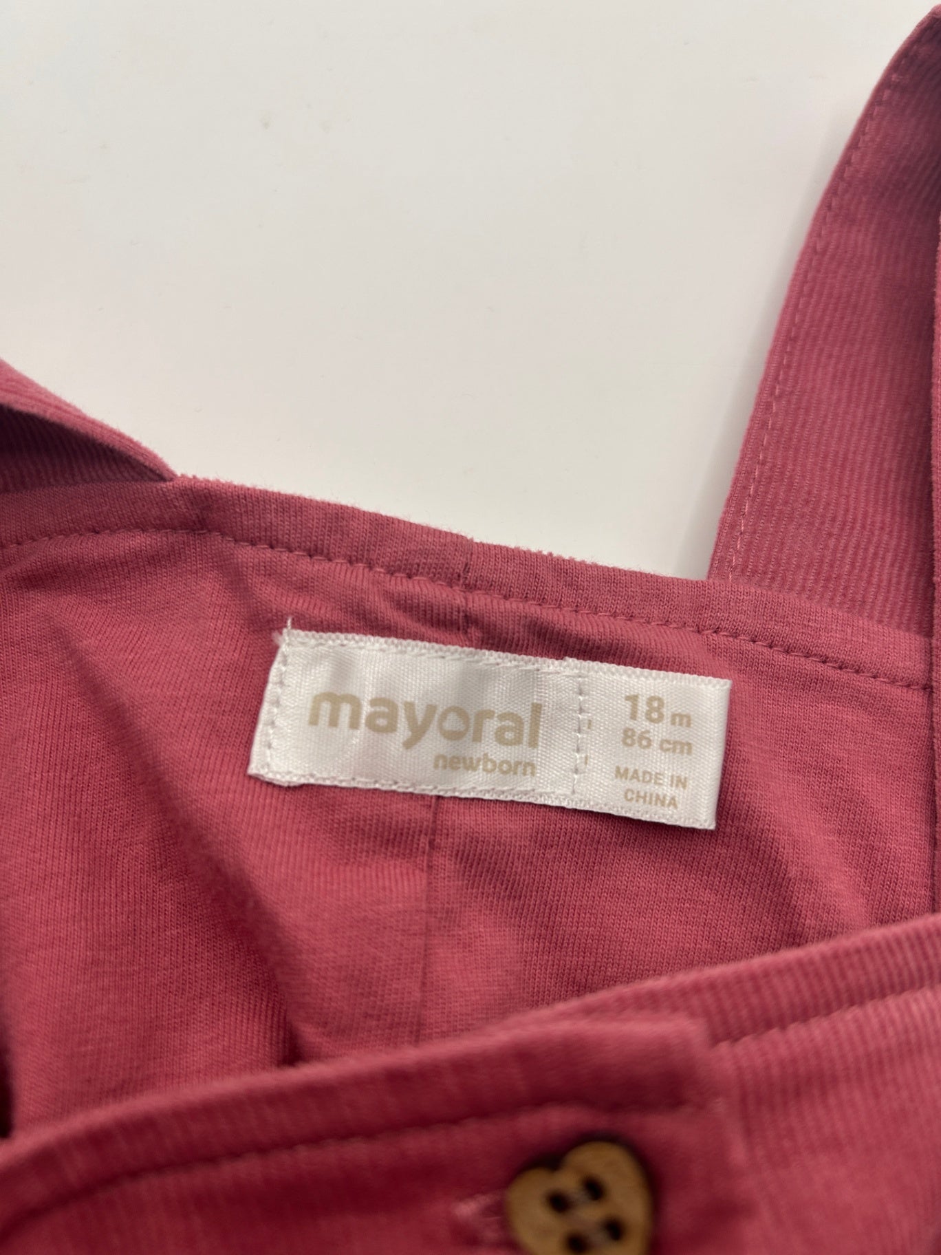 Mayoral Jumpsuit Pink 18M