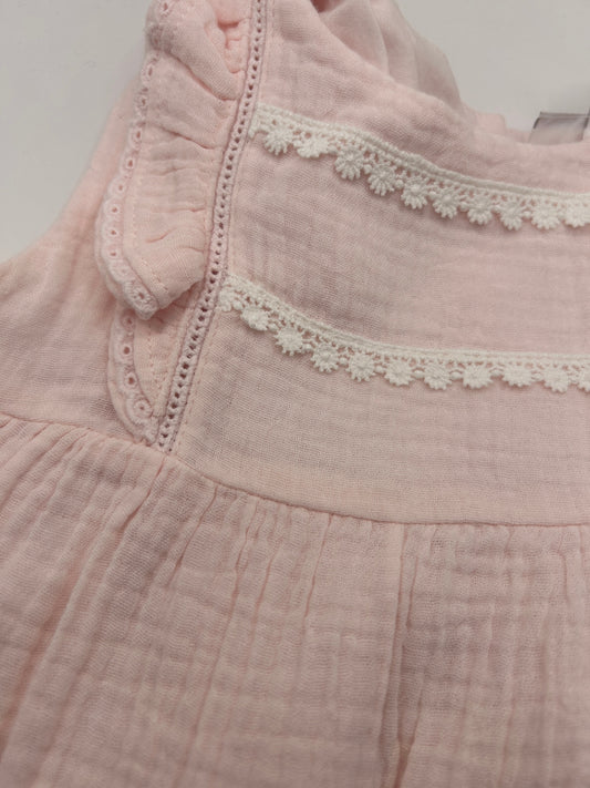 the little white company Dress 2-3 Light Pink
