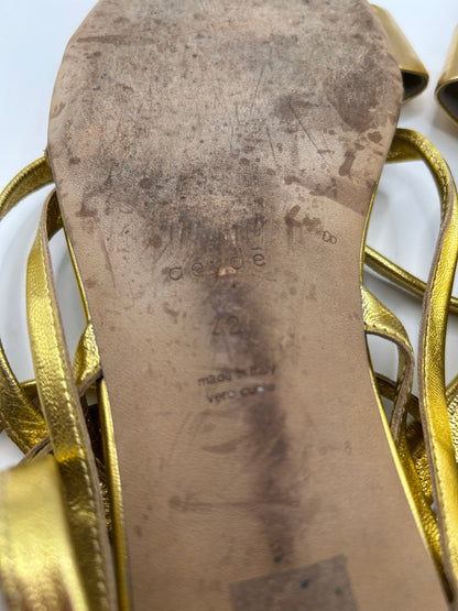 Aeyde Sandals 42 Gold