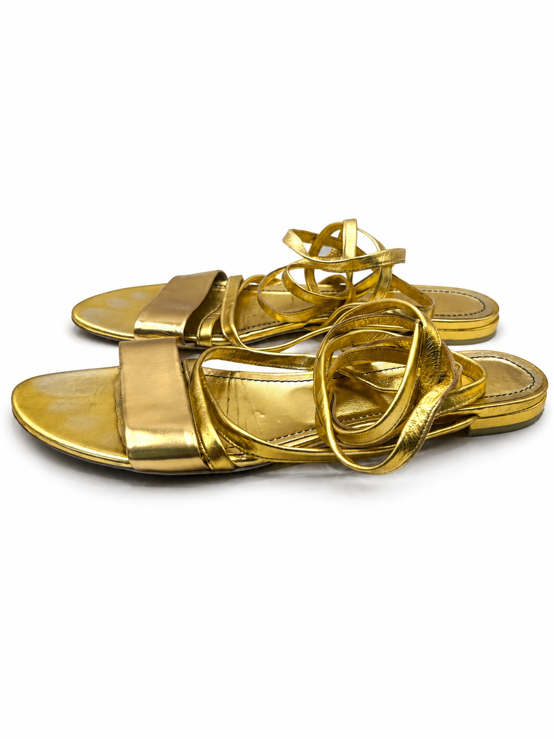 Aeyde Sandals 42 Gold