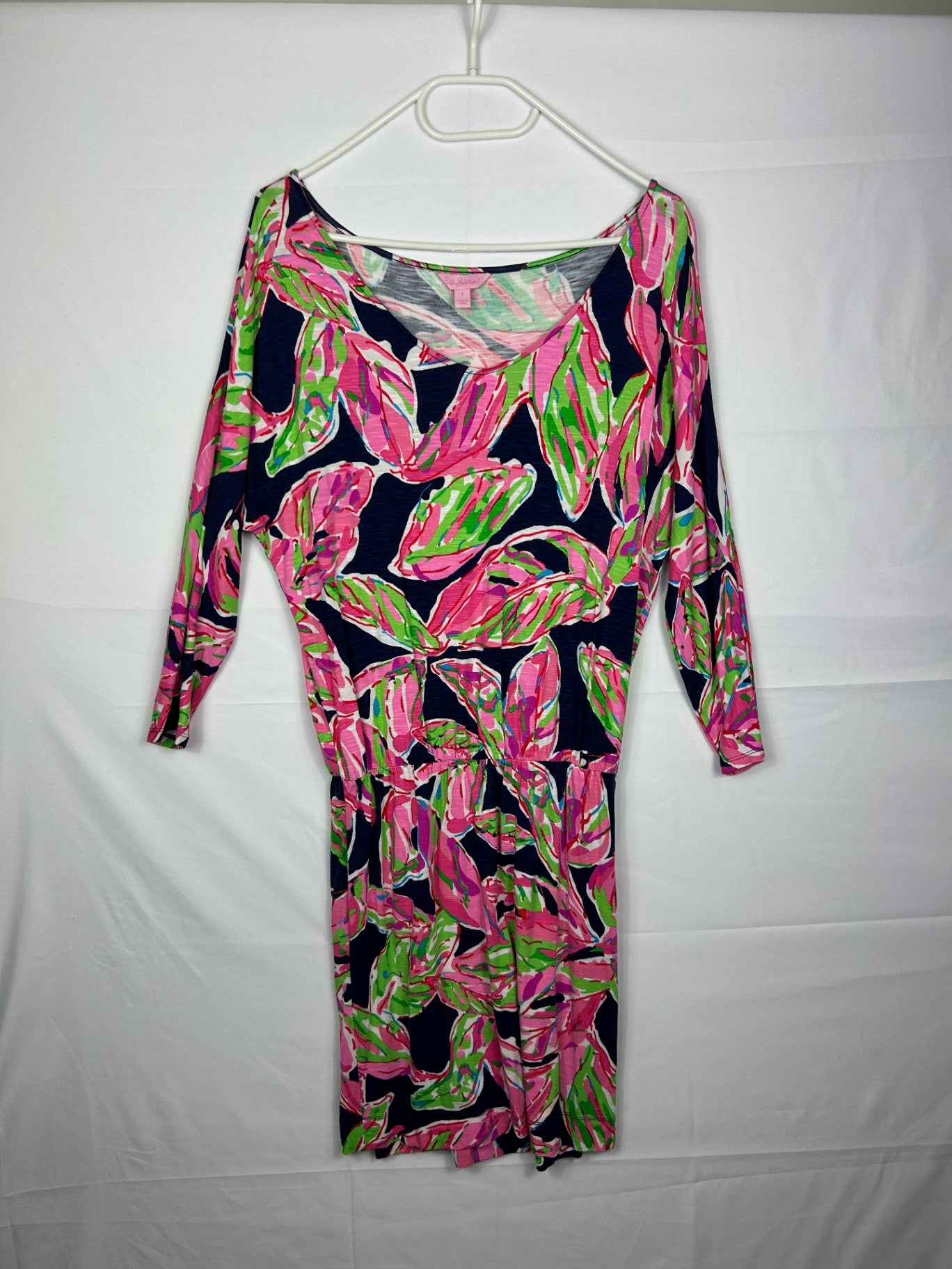 Dress M Multicolor (Pink, Green, Navy)