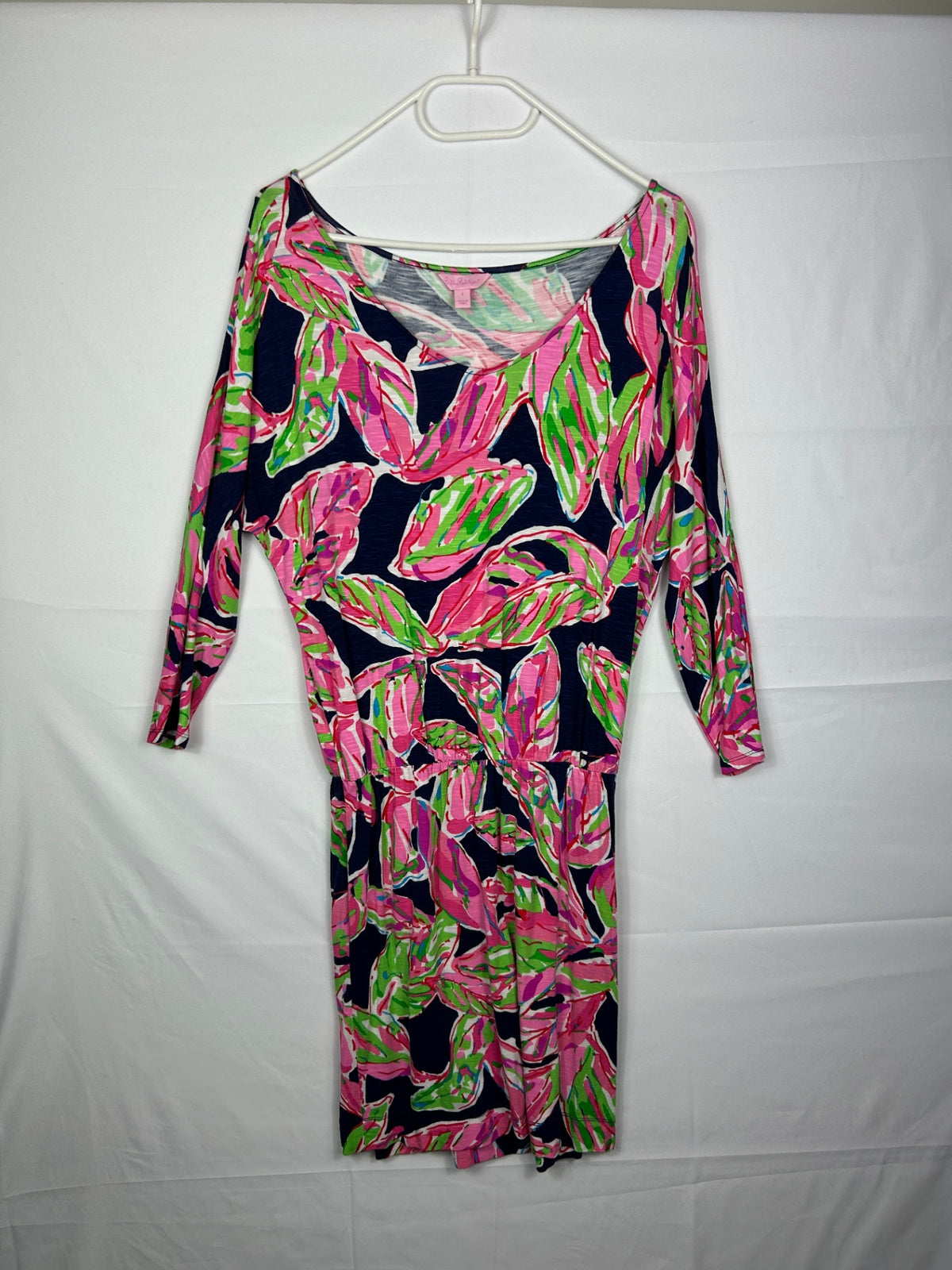 Lilly Pulitzer Dress S Multicolor (Pink, Green, Navy)