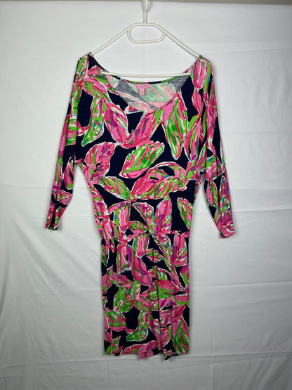 Lilly Pulitzer Dress S Multicolor (Pink, Green, Navy)