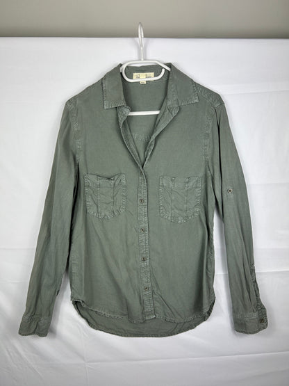 Cloth & Stone Shirt M Olive green