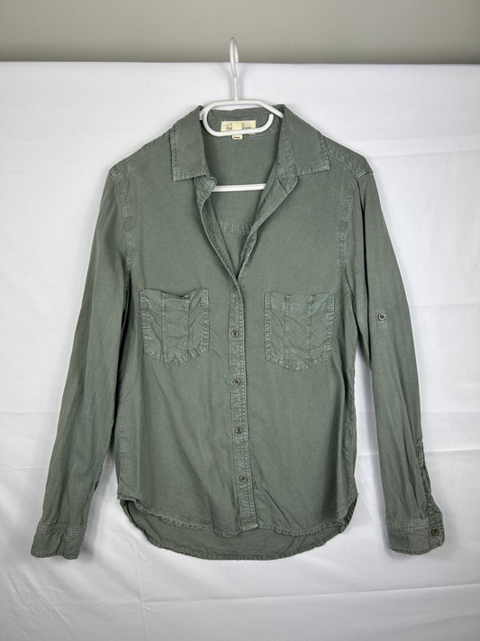 Cloth & Stone Shirt M Olive green