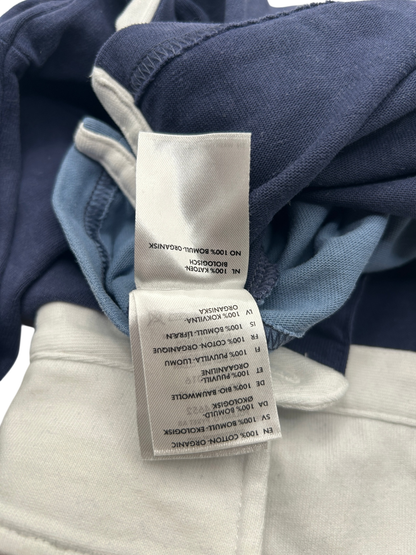 Polarn O. Pyret Shirt 110 Navy Blue and White
