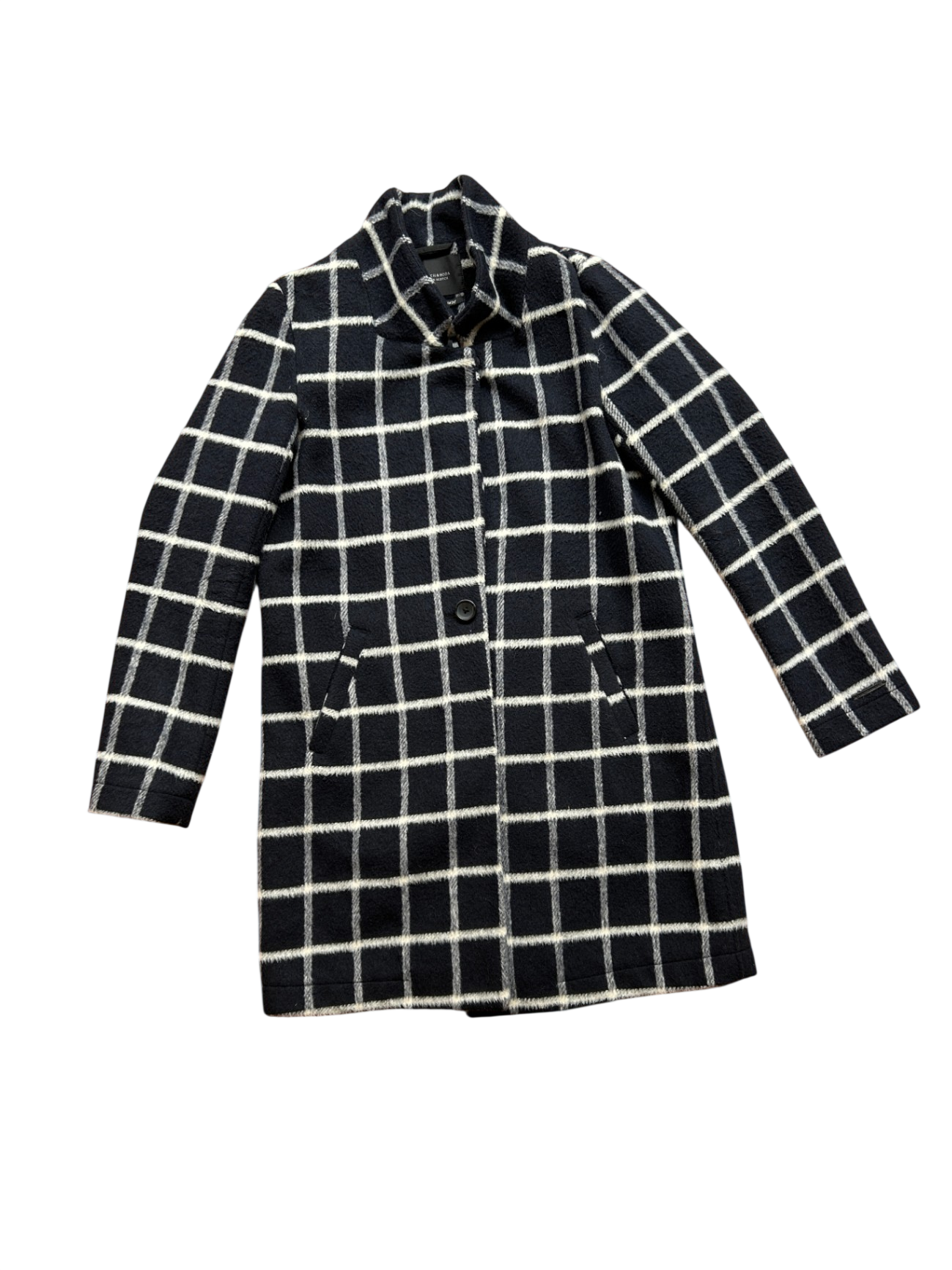 Clothing label Black and white