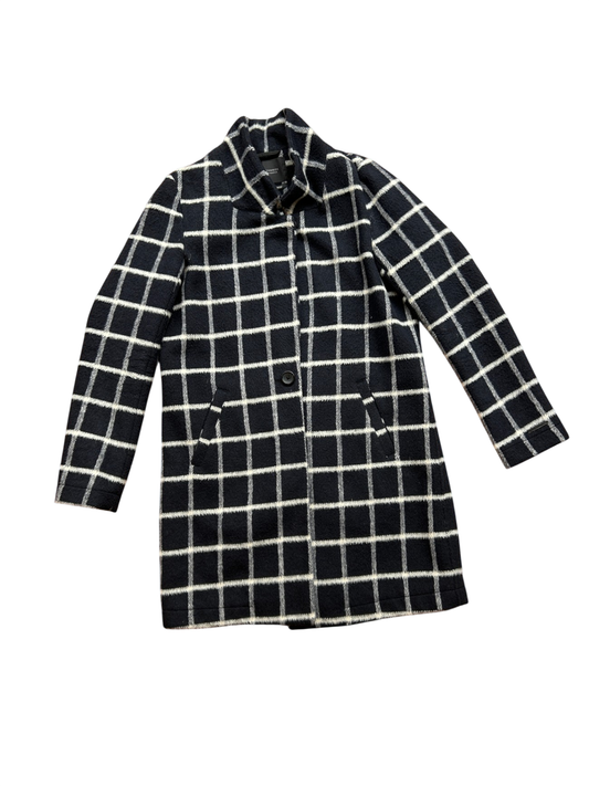 Scotch & Soda Coat 2 Navy and white