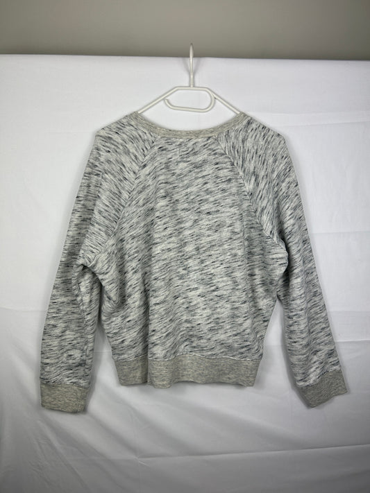 J.Crew Sweatshirt Gray and Black M