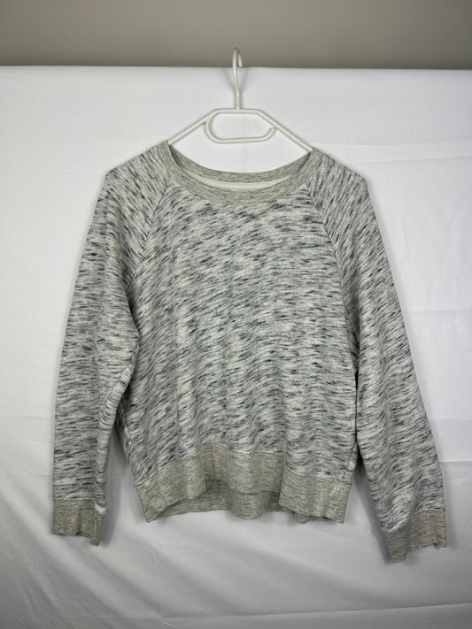 J.Crew Sweatshirt Gray and Black M