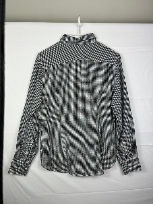 J. Crew Shirt 8 Black and white