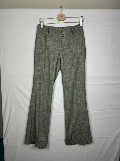 Pants 8 Gray and Brown