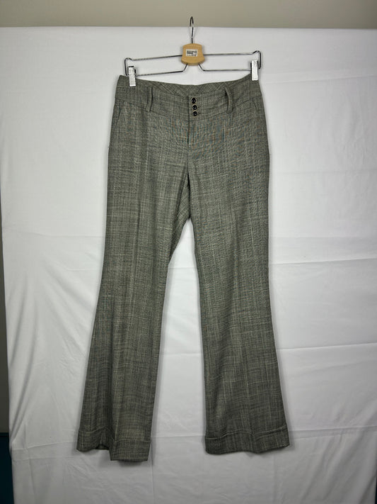 J Crew Pants 4 Gray and Brown