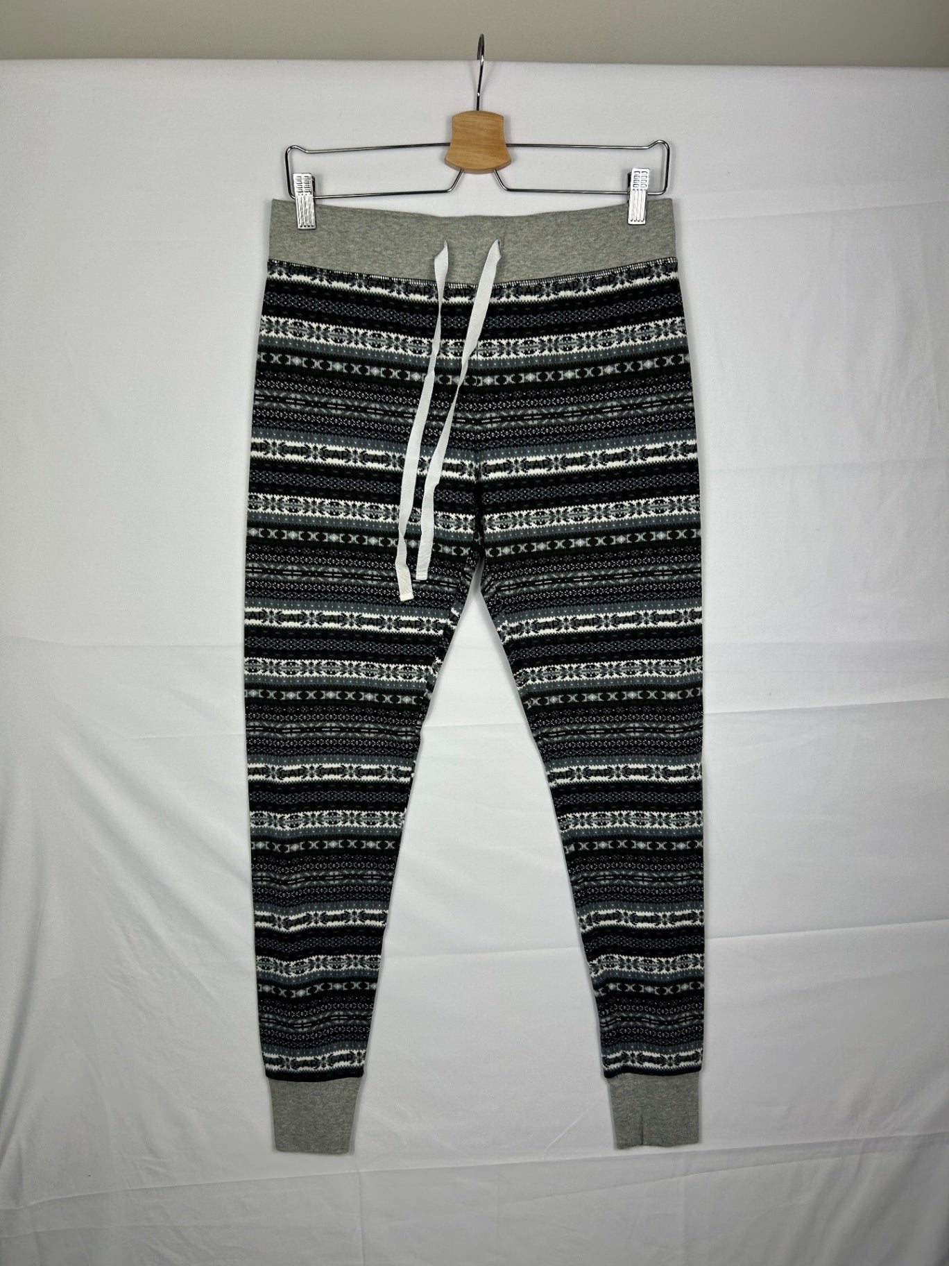 Pants M Black, White, Gray