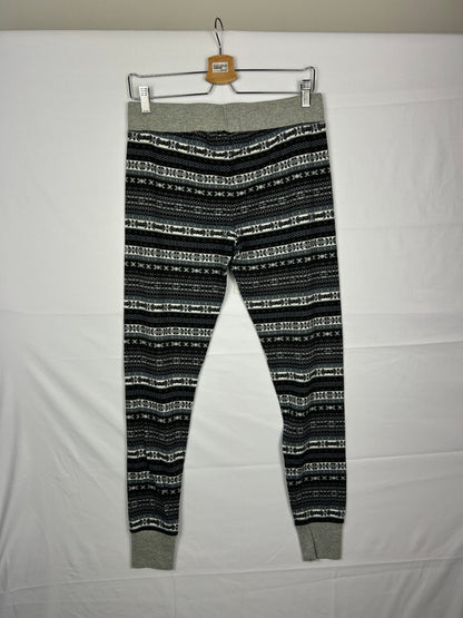 Pants M Black, White, Gray