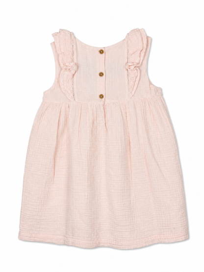 the little white company Dress 2-3 Light Pink