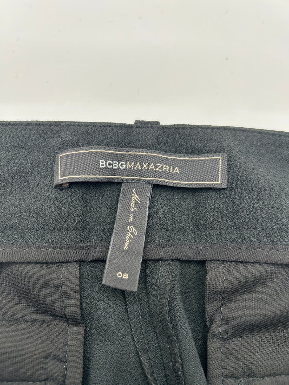 BCBGMAXAZRIA Pants Black US8