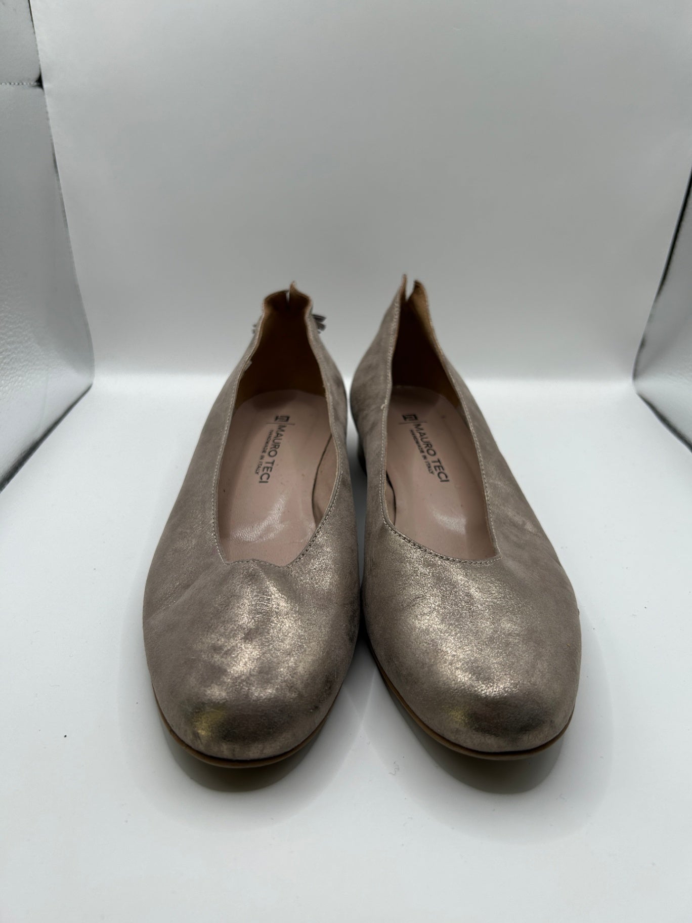 Mauro Teci Ballet Flats 39 Gold