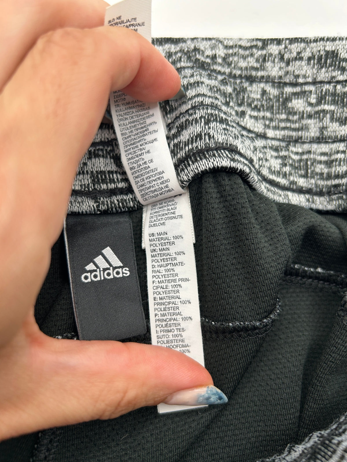 adidas Joggers S Black and gray