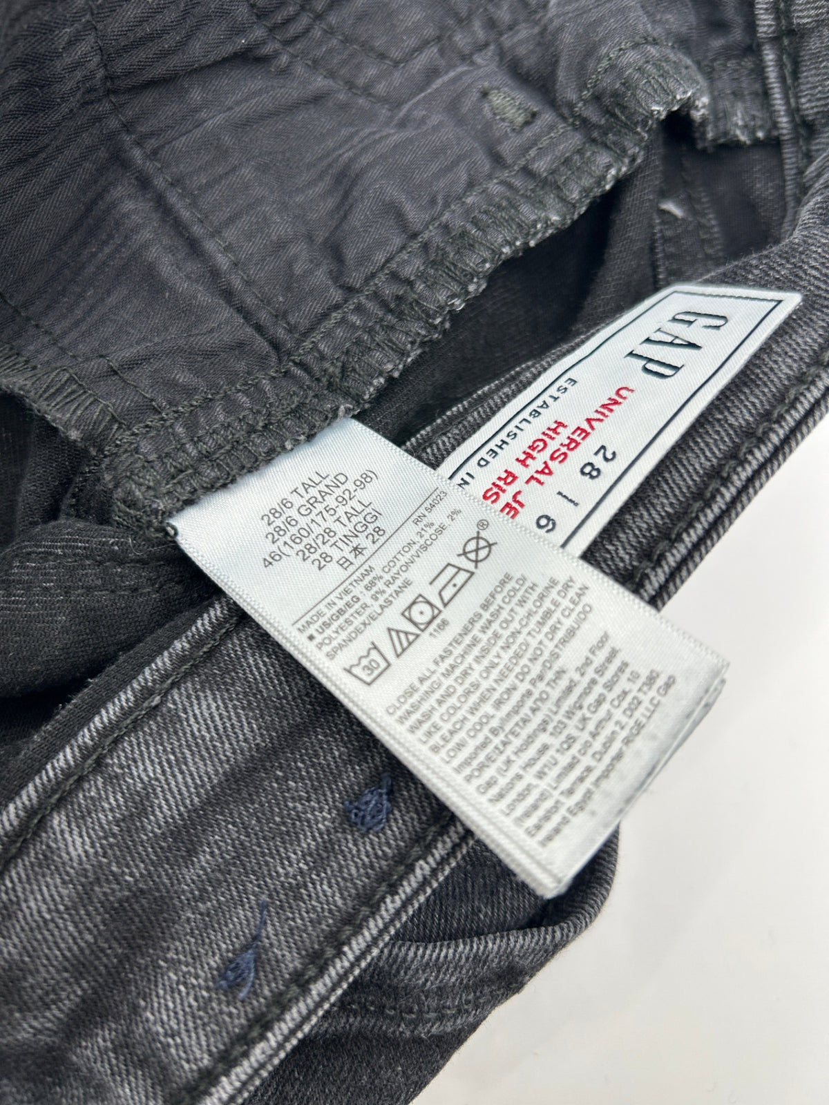 Gap Jeans Black 28
