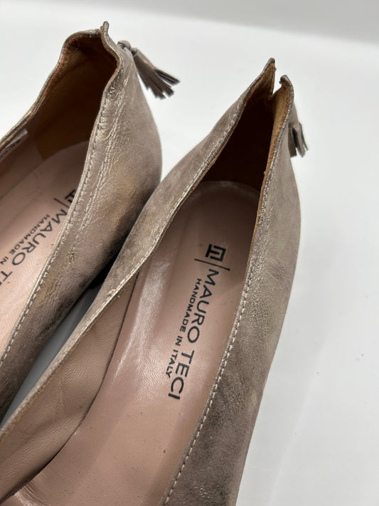 Mauro Teci Ballet Flats 39 Gold