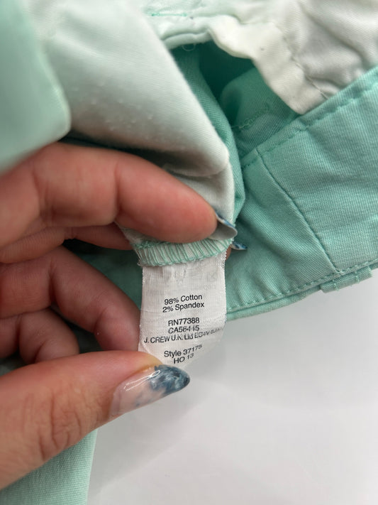 J Crew Bermuda Shorts 4 Mint green