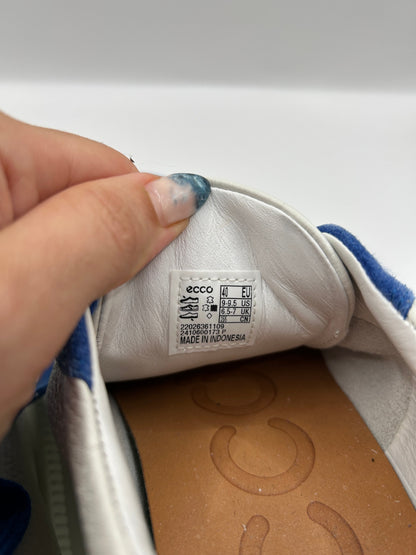 ECCO Sneakers 40 Cream and Blue