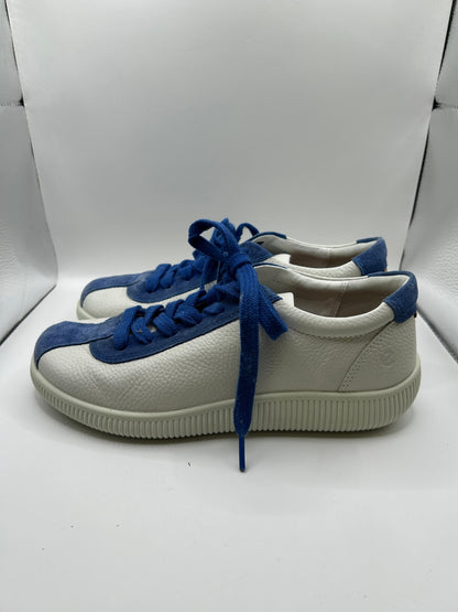 ECCO Sneakers 40 Cream and Blue