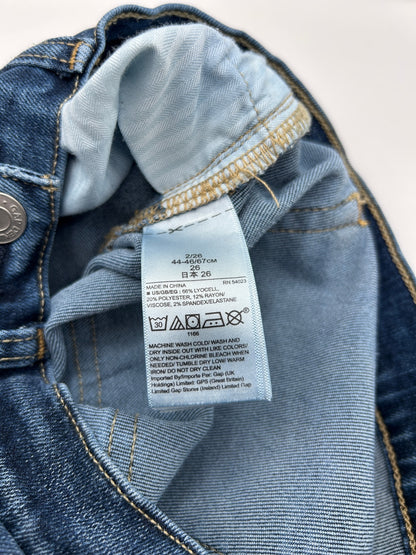 GAP Jeans 26 Blue
