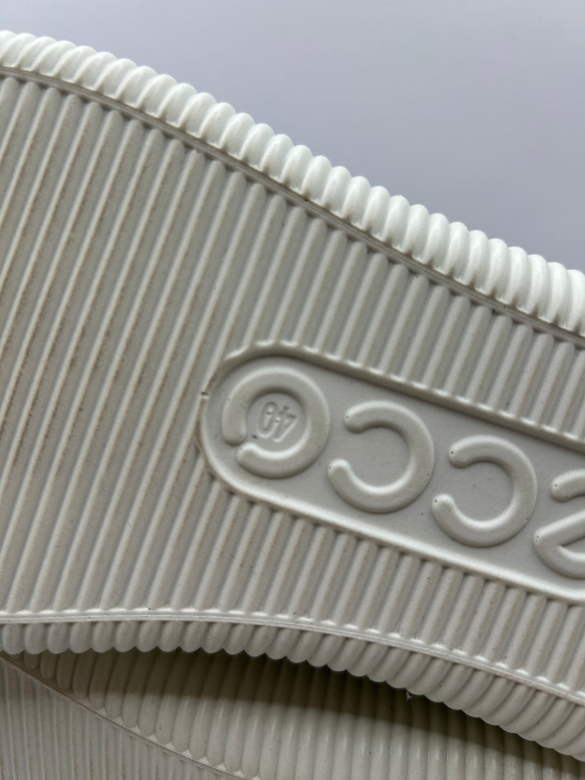 ECCO Sneakers 40 Cream and Blue