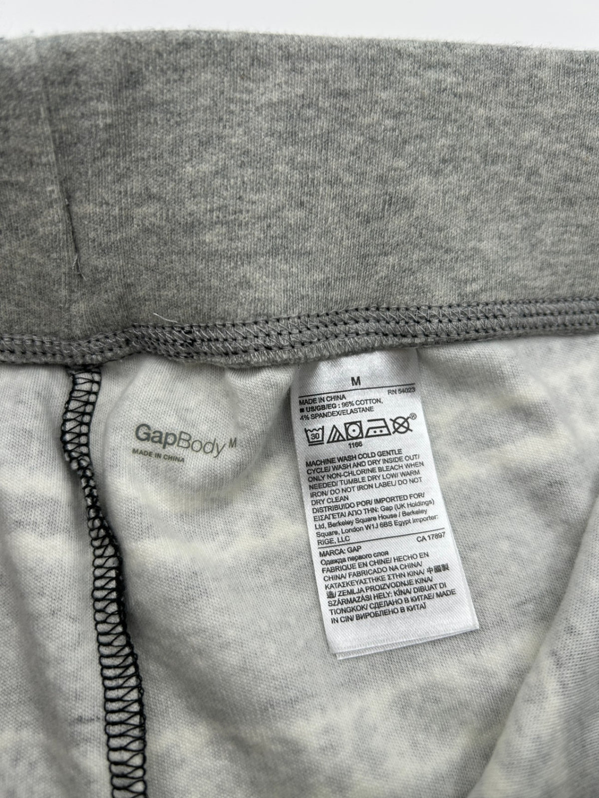 GAP Pants M Black, White, Gray