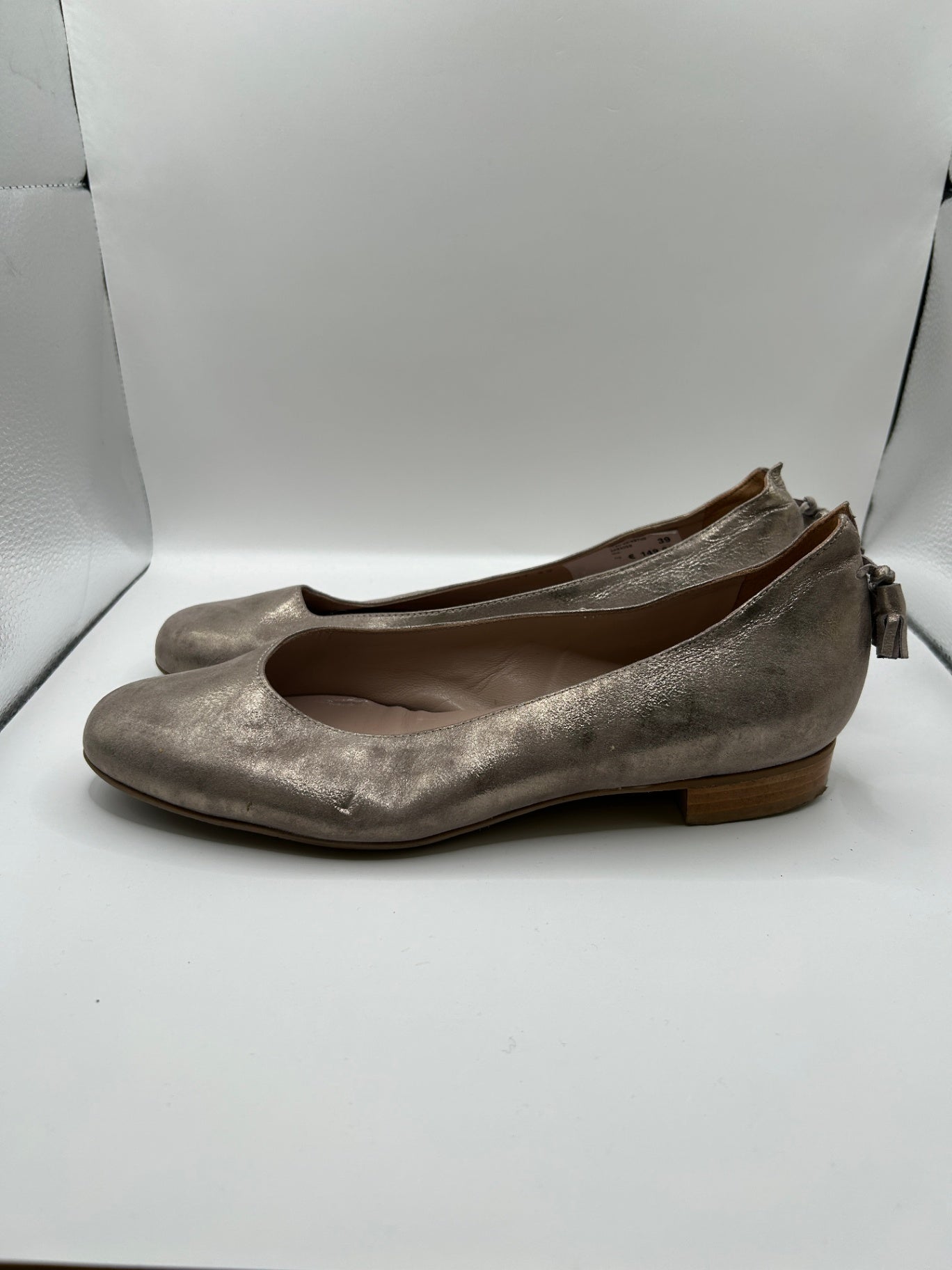 Mauro Teci Ballet Flats 39 Gold