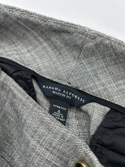 J Crew Pants 4 Gray and Brown
