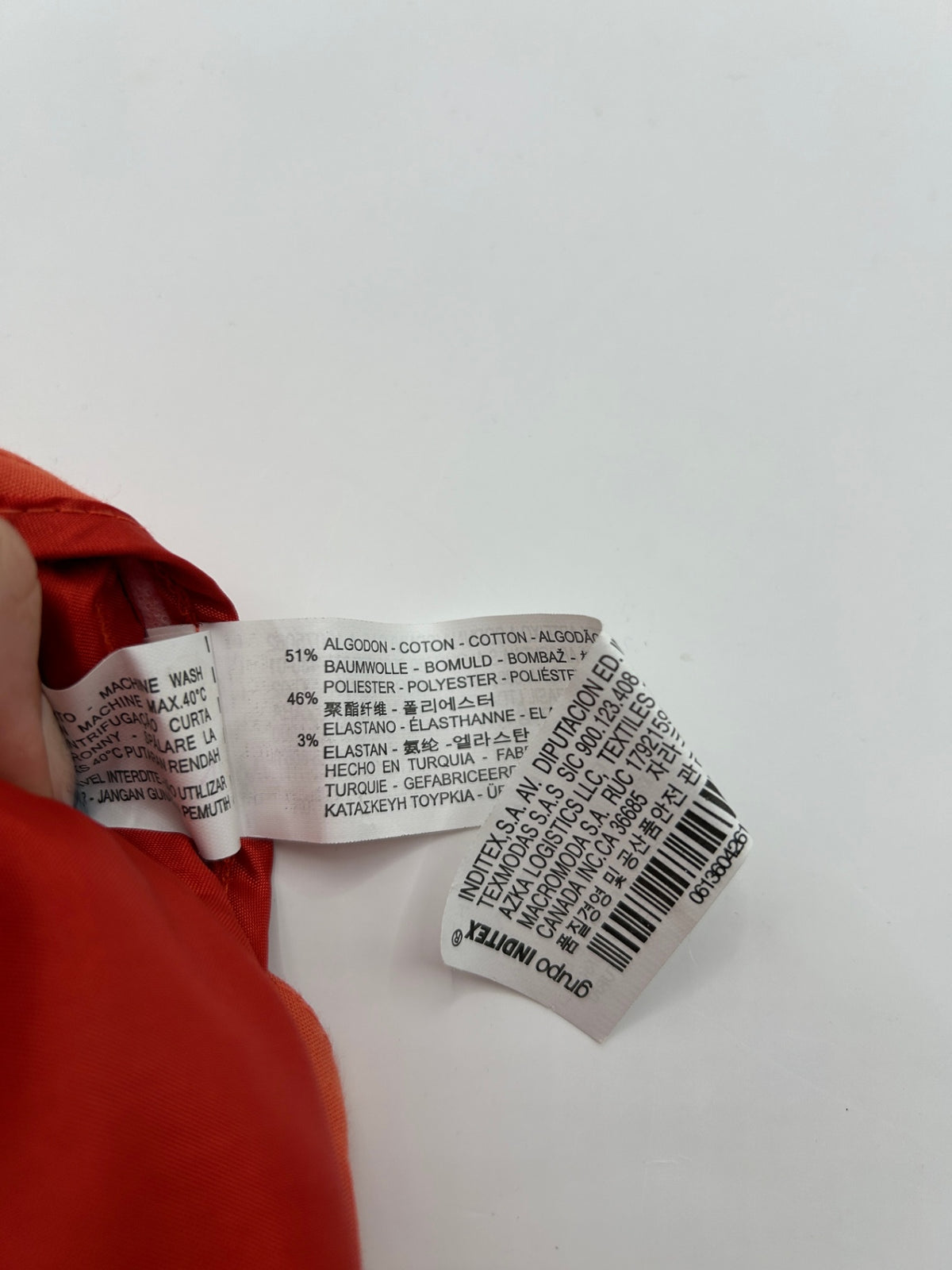 Zara Pants M Orange