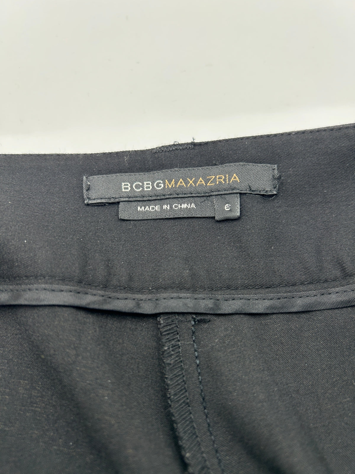 BCBGMAXAZRIA Pants Black US6