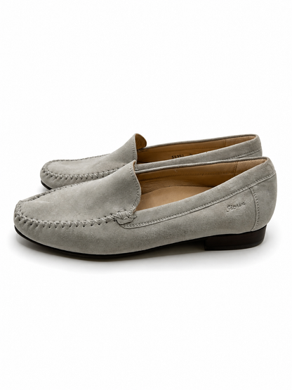 Sioux Suede Loafers 6 Beige