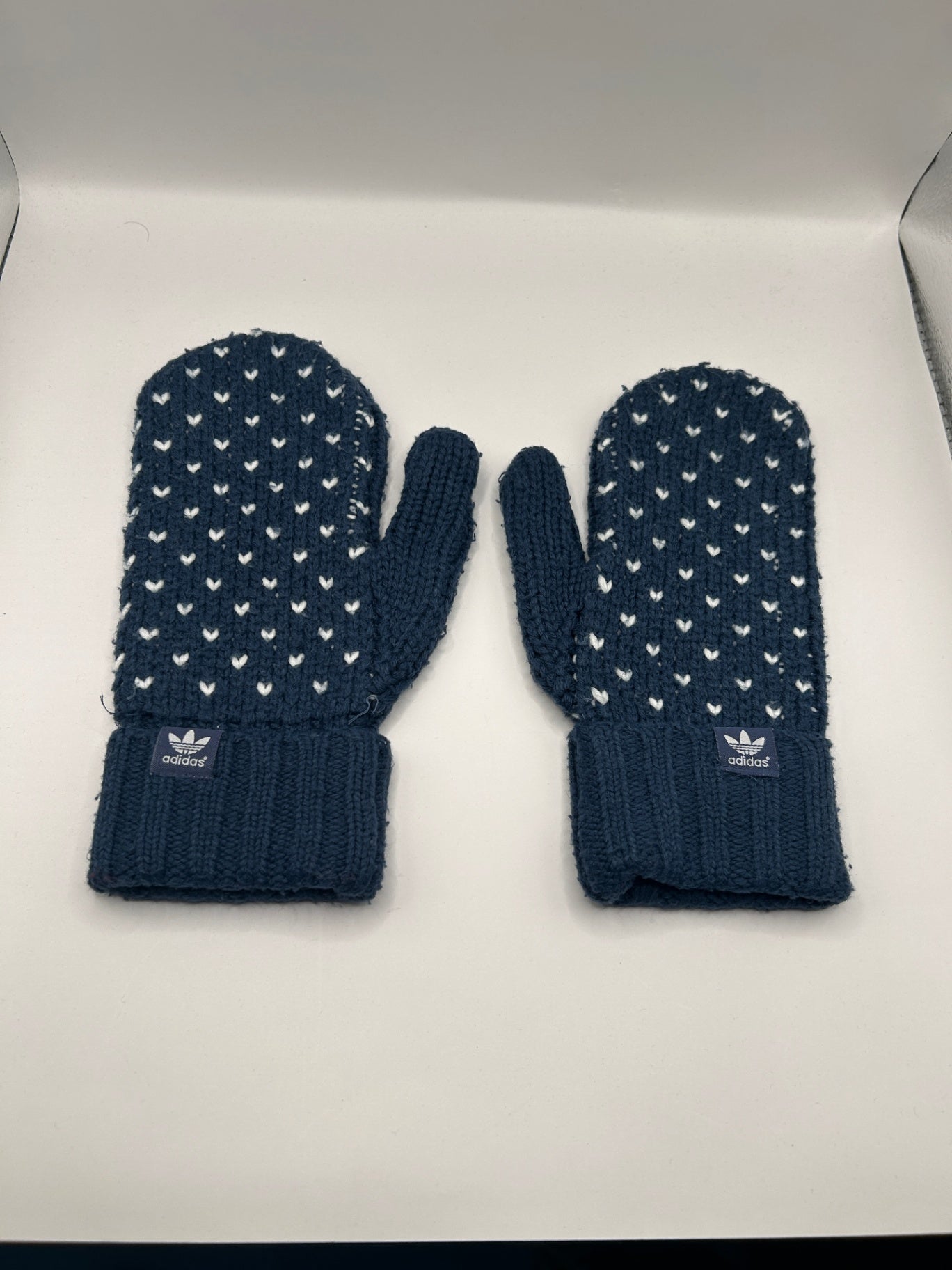 Adidas Mittens Navy Blue