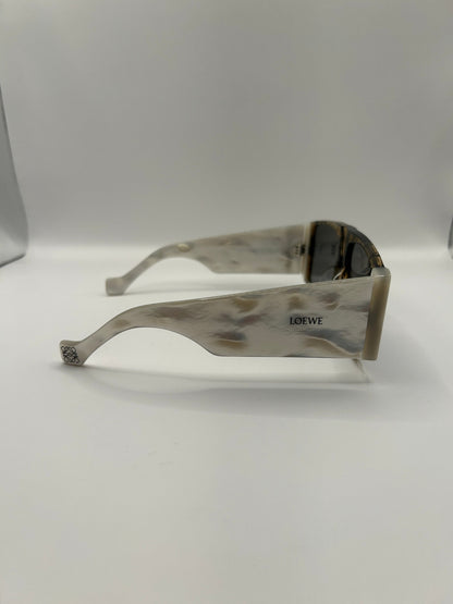 LOEWE Sunglasses One size Tortoiseshell, White, Black