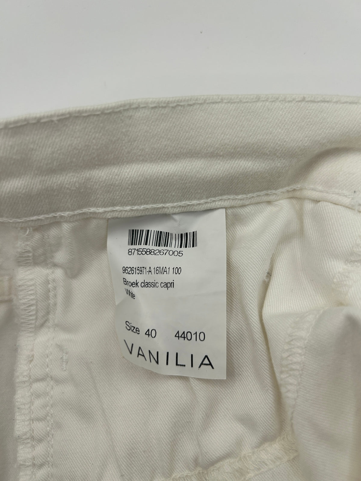 VANILIA Jeans 40 Cream/Off-white