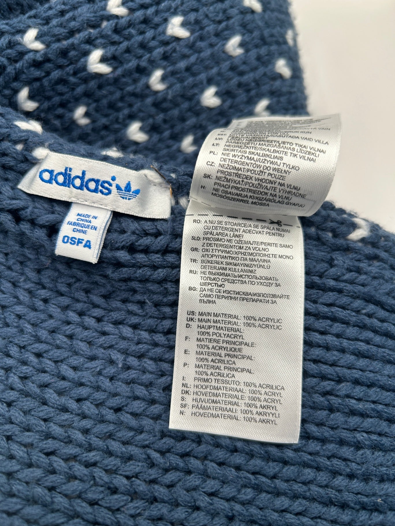 adidas Scarf One size Blue