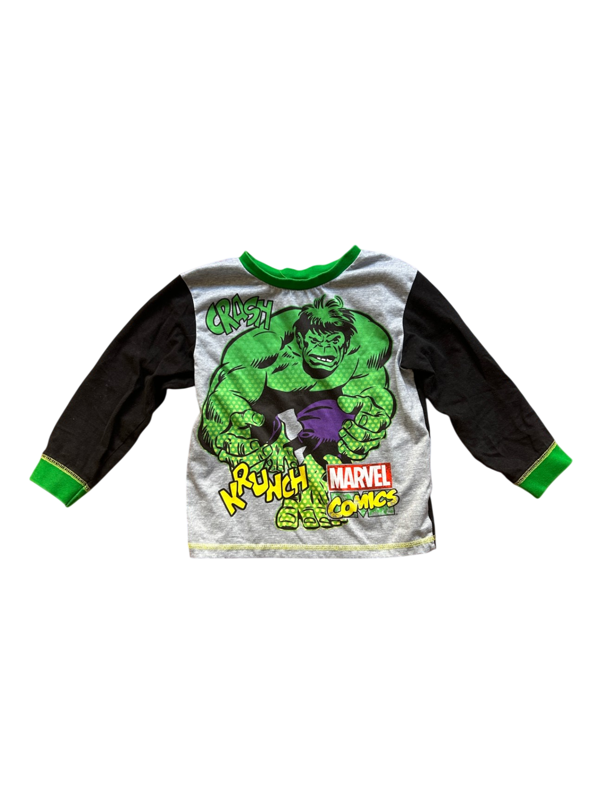 Marvel Pajamas 104/110 Gray, black, green, purple