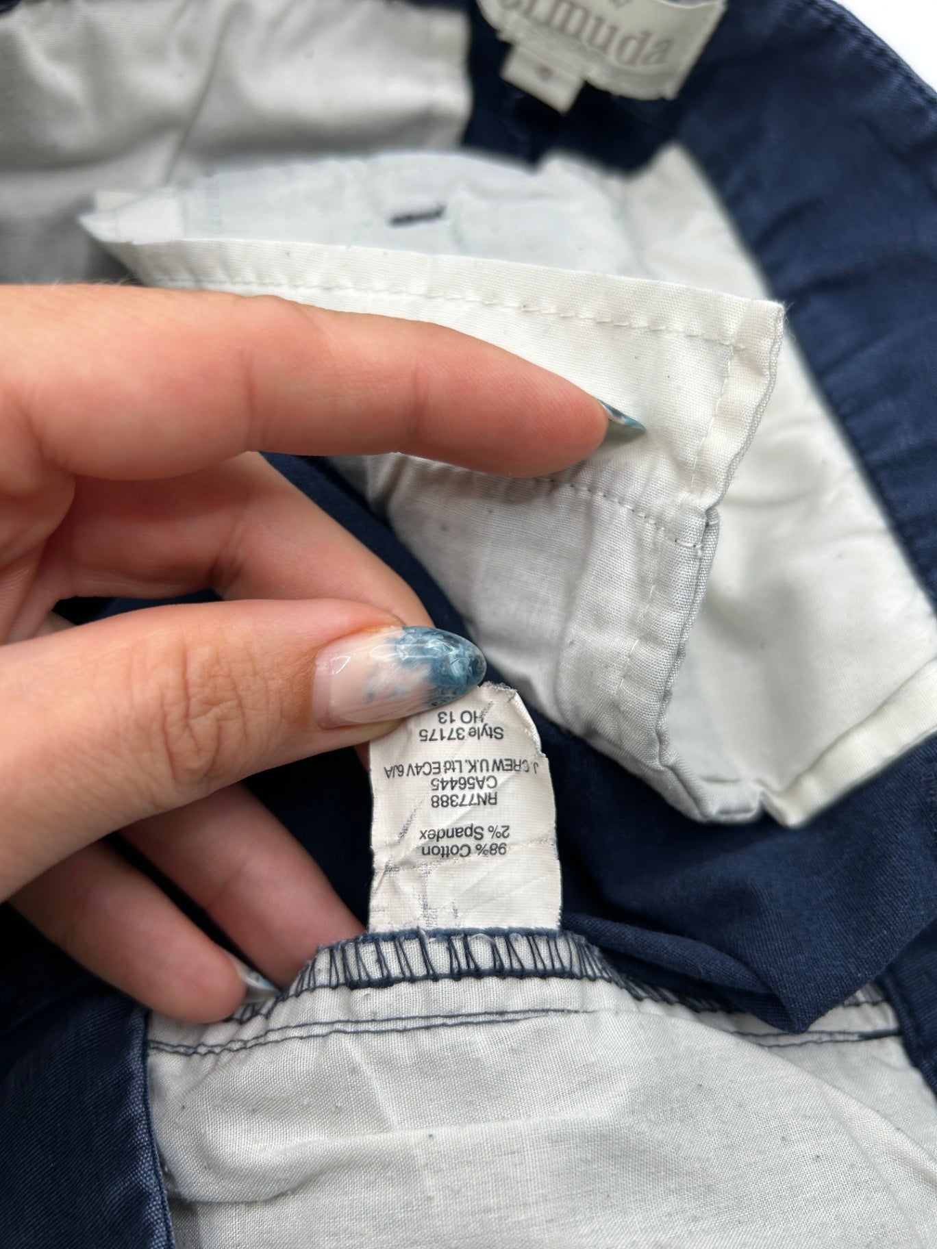 Bermuda by Crew Shorts 4 Navy blue