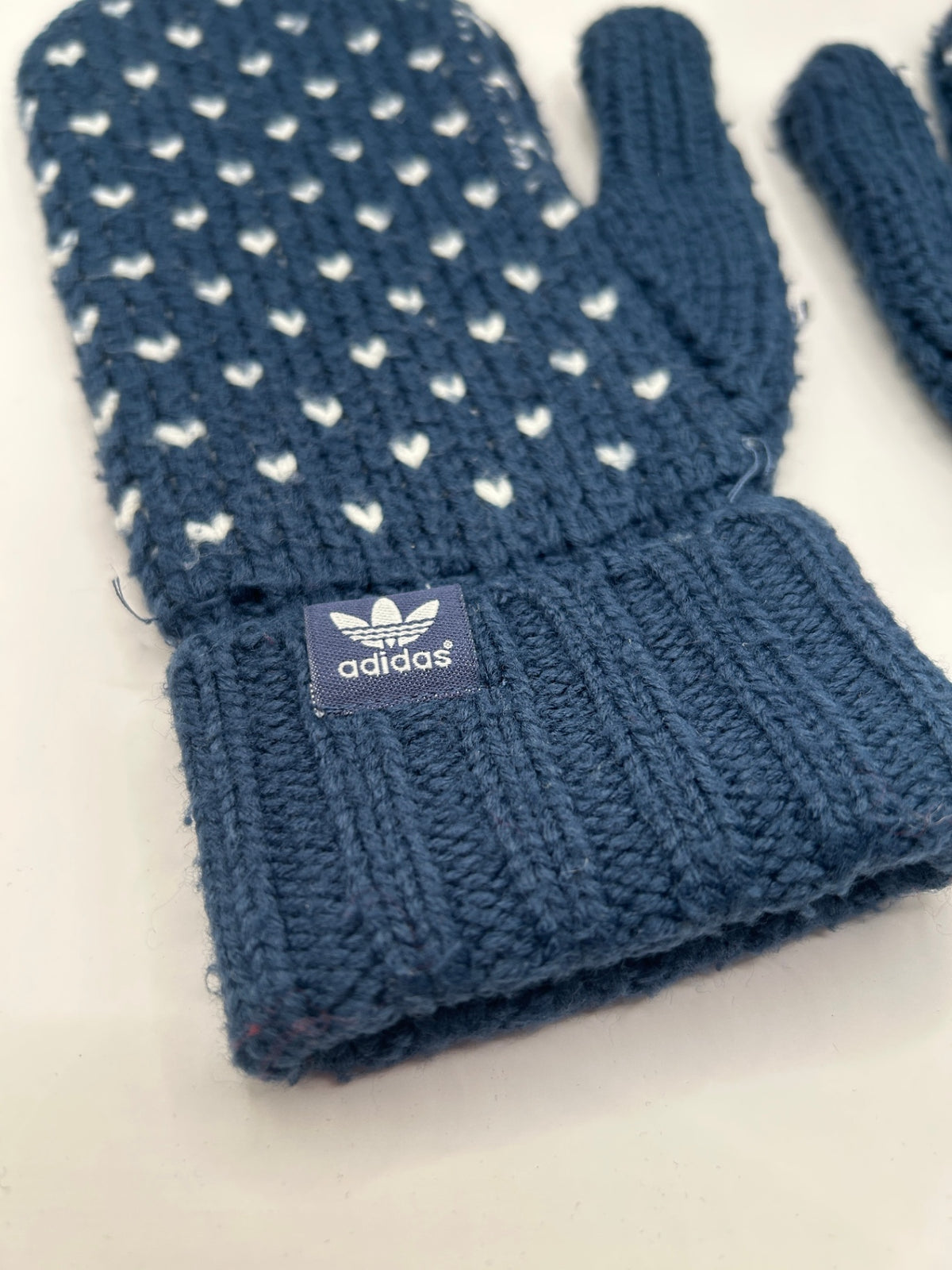 Adidas Mittens Navy Blue