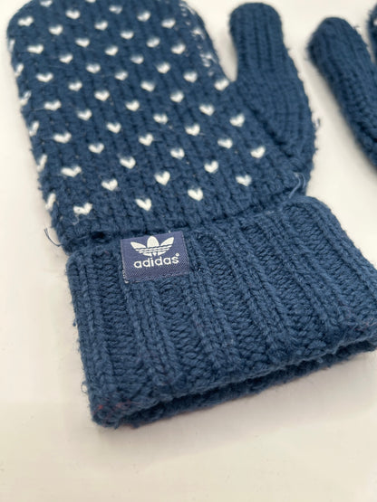 Adidas Mittens Navy Blue
