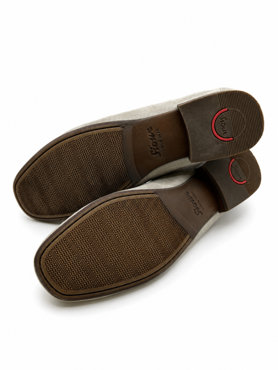 Sioux Suede Loafers 6 Beige