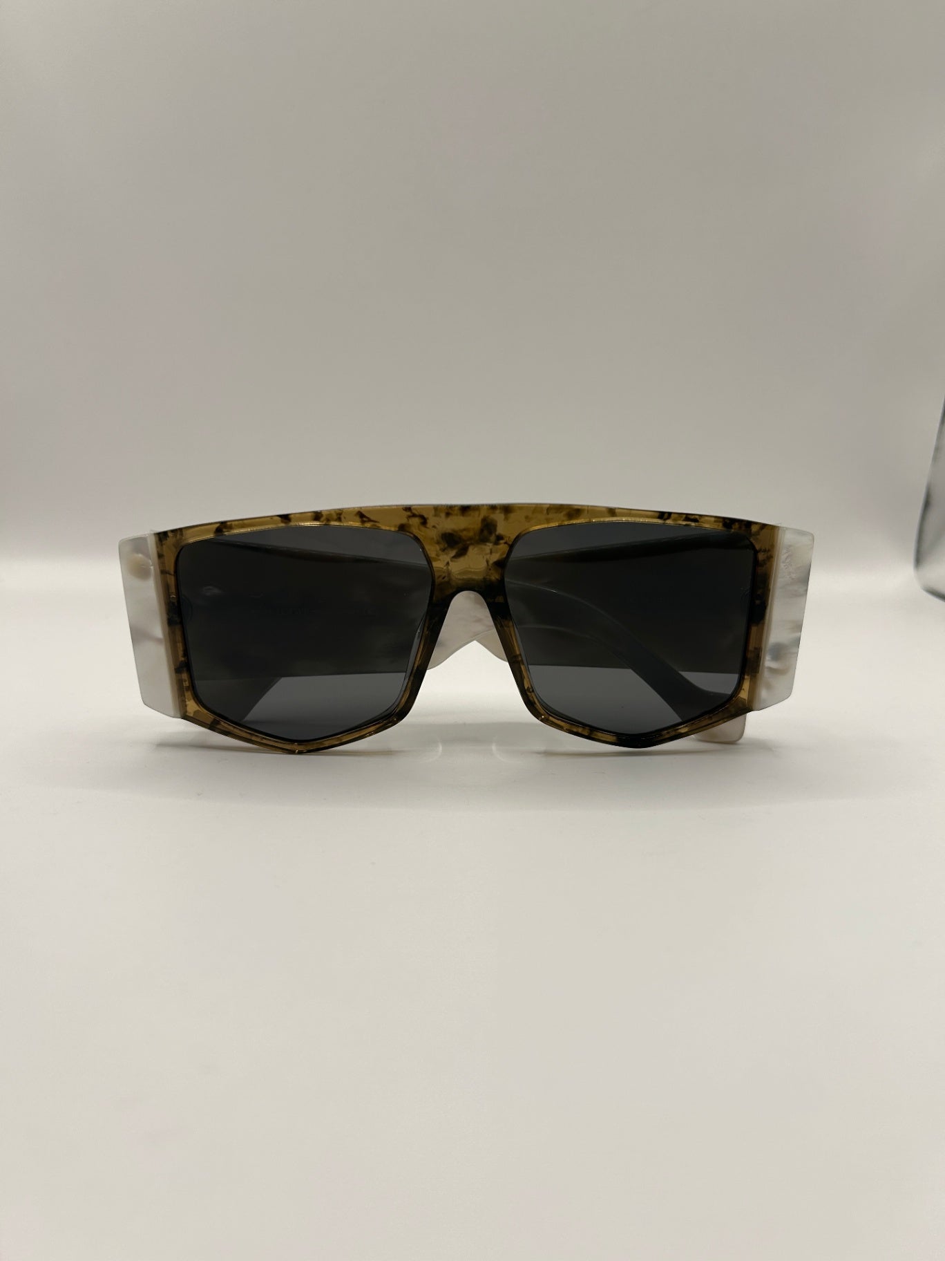 LOEWE Sunglasses One size Tortoiseshell, White, Black