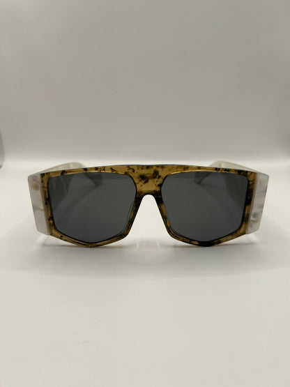 LOEWE Sunglasses One size Tortoiseshell, White, Black