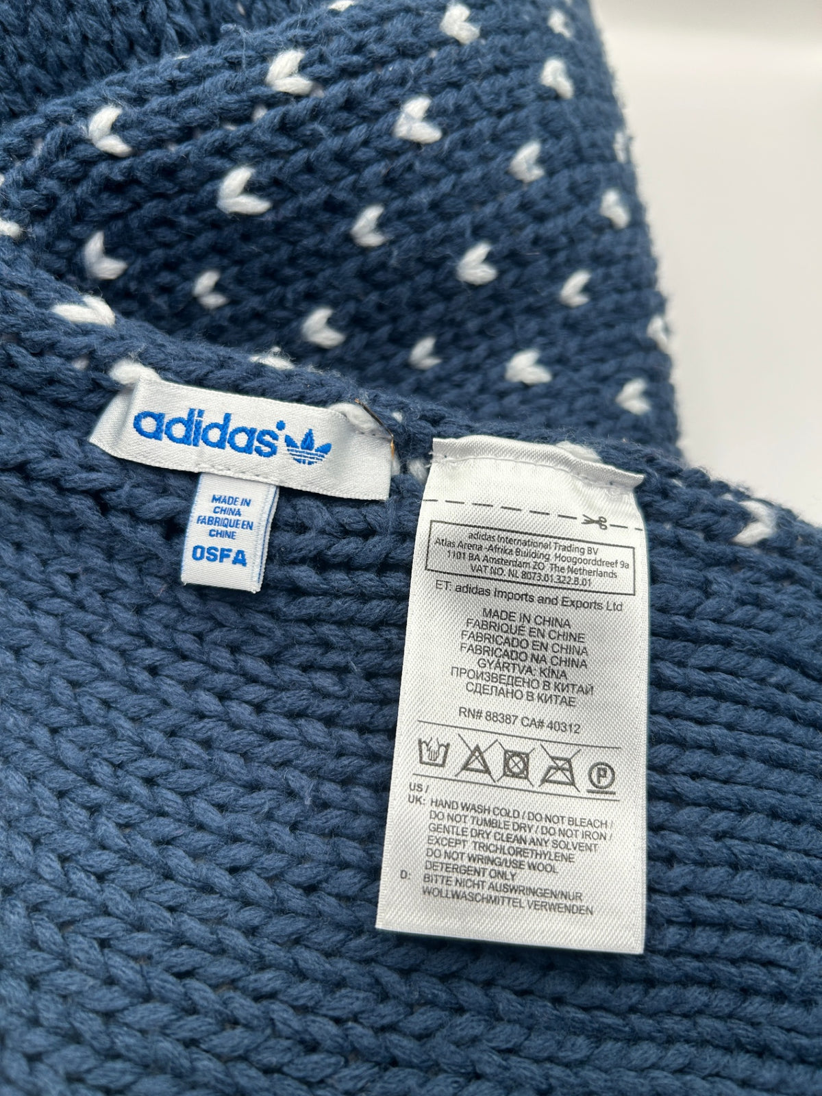 adidas Scarf One size Blue