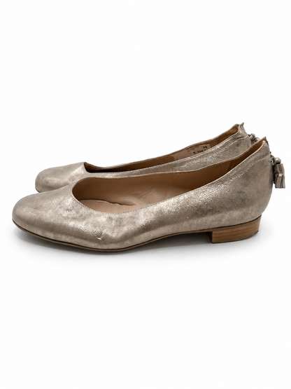 Mauro Teci Ballet Flats 39 Gold