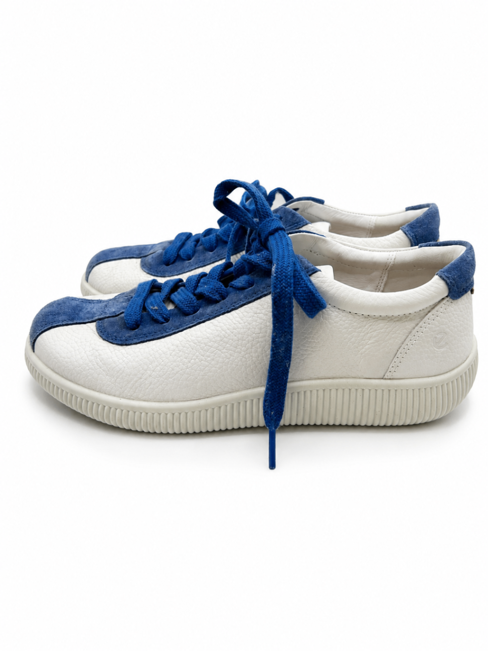ECCO Sneakers 40 Cream and Blue